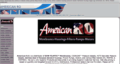 Desktop Screenshot of americanro.com